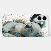 Coques Case-Mate iPhone Golden Bloom Koala (Verso (horizontal))