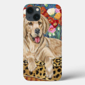 Coques Case-Mate iPhone Golden Boy Retriever (Verso)