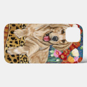 Coques Case-Mate iPhone Golden Boy Retriever (Verso (horizontal))