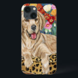 iPhone 13 Coque Golden Boy Retriever<br><div class="desc">Animaux</div>