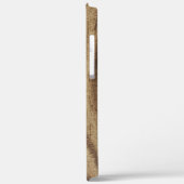 Coques Case-Mate iPhone Golden Brown Wood Grain (Verso / Gauche)