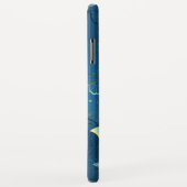 Coques Case-Mate iPhone Golden butterflies (Dos/Droite)