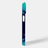 Coques Case-Mate iPhone GOLDEN CADUCEUS VETERINARY SYMBOLE / Teal Blue (Verso / Droite)