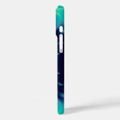 Coques Case-Mate iPhone GOLDEN CADUCEUS VETERINARY SYMBOLE / Teal Blue (Verso / Gauche)