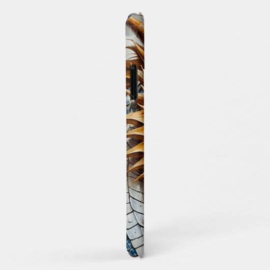 Coques Case-Mate iPhone Golden Dragon (Dos/Droite)