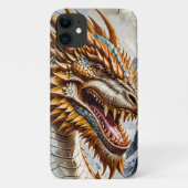 Coques Case-Mate iPhone Golden Dragon (Dos)