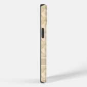 Coques Case-Mate iPhone Golden Dragon Scales Imaginaire Motif avec nom (Verso / Droite)