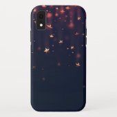 Coques Case-Mate iPhone Golden Falling Stars (Dos)