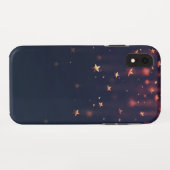 Coques Case-Mate iPhone Golden Falling Stars (Dos (Horizontal))