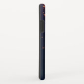 Coques Case-Mate iPhone Golden Falling Stars (Dos/Droite)