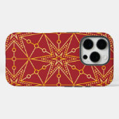 Coques Case-Mate iPhone Golden Festive Starry (Verso (horizontal))