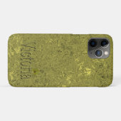 Coques Case-Mate iPhone Golden Flecks Victoria Nom Design, (Dos (Horizontal))