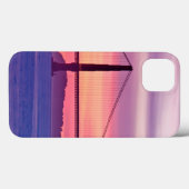Coques Case-Mate iPhone Golden Gate Bridge au coucher du soleil (Verso (horizontal))