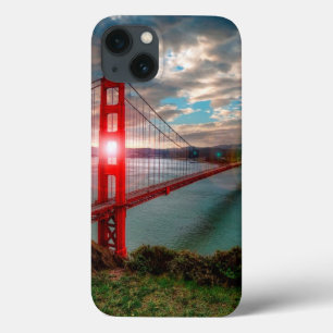 Etui iPhone Case-Mate Golden gate bridge avec Sun brillant