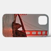 Coques Case-Mate iPhone Golden gate bridge chez Sun vers le bas (Verso (horizontal))