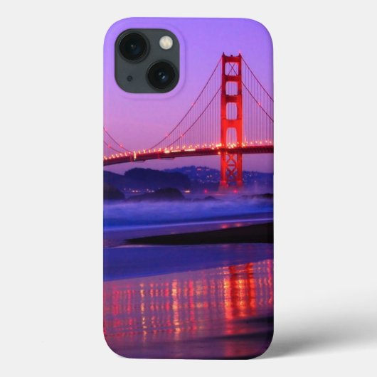Coques Case-Mate iPhone Golden Gate Bridge sur Baker Beach à Sundown (Verso)