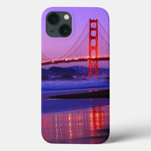 Coques Case-Mate iPhone Golden gate bridge sur la plage de Baker au (Verso)