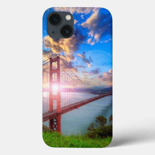iPhone 13 Coque Golden Gate Sunrise