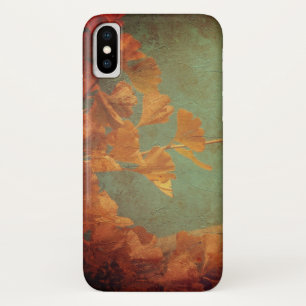 Case-Mate iPhone Case Golden gingko arbre vert or oriental vintage