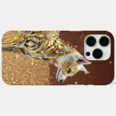 Coques Case-Mate iPhone Golden Glimmer Fox (Verso (horizontal))