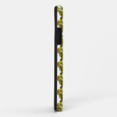 Coques Case-Mate iPhone Golden Glow - Design de fleurs de pierre jaune (Dos/Droite)