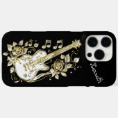 Coques Case-Mate iPhone Golden Guitar frappe Parfait Chord (Verso (horizontal))