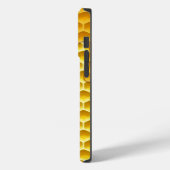 Coques Case-Mate iPhone Golden Honeycomb avec abeilles Personnalisable Pet (Verso / Gauche)