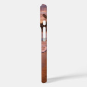 Coques Case-Mate iPhone Golden Hour Beach Waves Photo Monogram iPhone Case (Verso / Gauche)