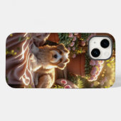 Coques Case-Mate iPhone Golden Hour Garden Dog - Cosy Pet Memory Scene ave (Verso (horizontal))