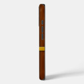 Coques Case-Mate iPhone Golden Line Luxury Wood (Verso / Gauche)