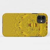 Coques Case-Mate iPhone Golden Lion Head Art (Dos (Horizontal))