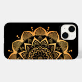 Coques Case-Mate iPhone Golden Mandala Design (Verso (horizontal))