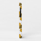 Coques Case-Mate iPhone Golden Metallic Cherries Pattern (Dos/Gauche)