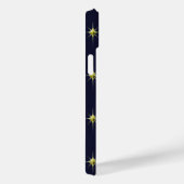Coques Case-Mate iPhone Golden Night Stars Motif (Verso / Droite)