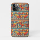 Coques Case-Mate iPhone Golden Pheasant Retro (Dos)