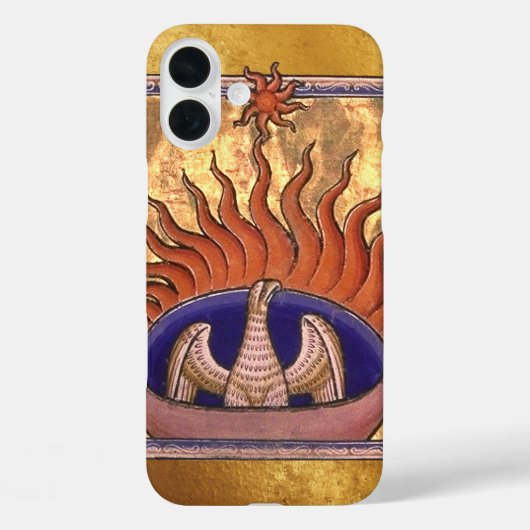 Coques Case-Mate iPhone Golden Phoenix Firebird Monter (Verso)