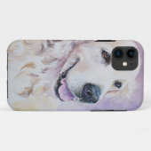 Coques Case-Mate iPhone Golden retriever (Dos (Horizontal))