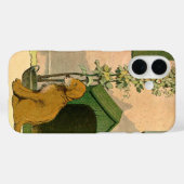 Coques Case-Mate iPhone Golden Retriever et Dog House (Verso (horizontal))