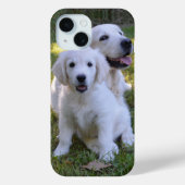 Coques Case-Mate iPhone Golden Retriever Maman Chien et Chien (Verso)