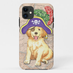Coques Pour iPhone Golden Retriever Pirate