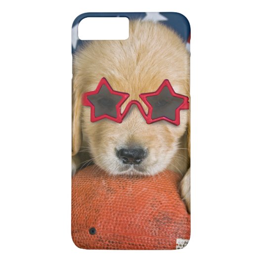 Coques Case-Mate iPhone golden retriever sur le football (Dos)
