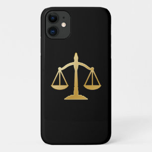 Case-Mate iPhone Case Golden Scales of Justice Law Theme