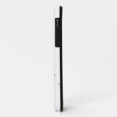 Coques Case-Mate iPhone Golden Snowflakes design iPhone (Dos/Gauche)