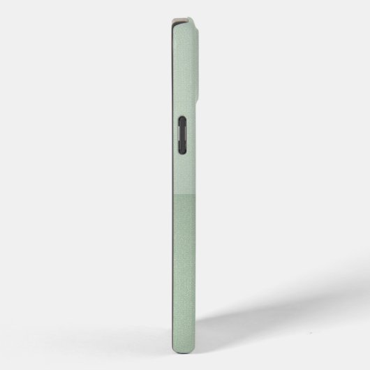 Coques Case-Mate iPhone Golden Star Excellence Elégant Sage texturé Vert (Verso / Droite)