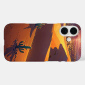Coques Case-Mate iPhone Golden Summer Desert (Verso (horizontal))