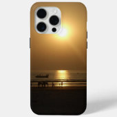 Coques Case-Mate iPhone Golden Summer Sunset Réflexion sur la plage (Verso)
