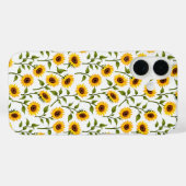 Coques Case-Mate iPhone Golden Sunflower Bliss (Verso (horizontal))
