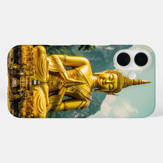 Coques Case-Mate iPhone Golden Tranquility (Verso (horizontal))