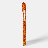 Coques Case-Mate iPhone Golden Yellow Leafy Vine Pattern (Verso / Gauche)