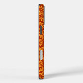 Coques Case-Mate iPhone Golden Yellow Leafy Vine Pattern  (Verso / Droite)